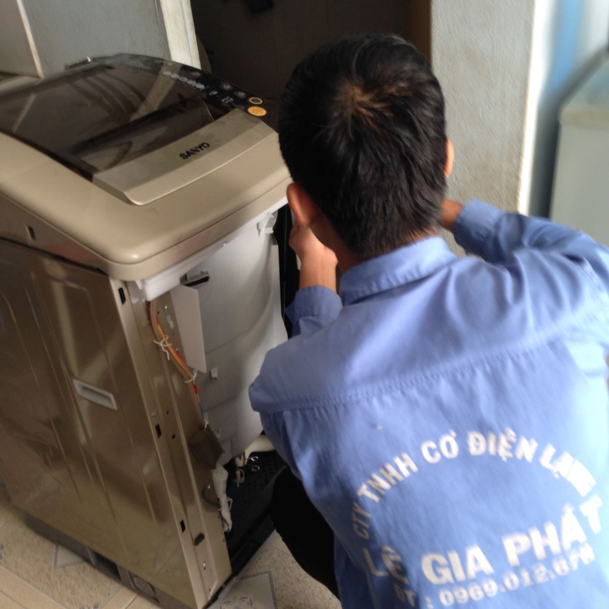 Dịch vụ sửa máy giặt uy tín tại Dĩ An – Bình Dương